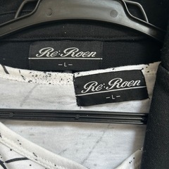 ★ロエン★カーディガンTシャツセット★Lの画像