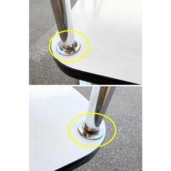 麻雀サイドテーブル　灰皿付き　円盤脚　F-FA-814-1128A　「オフィス家具のワンツーマート」の画像