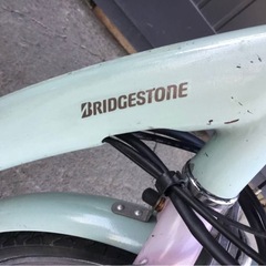 h-235△ q 岐阜発/ブリジストン/電動アシスト三輪自転車/スイングなし/3段変速/バッテリー6.0Ah/充電器なし/走行確認/現状品/管25s/ R7.11/26 △の画像