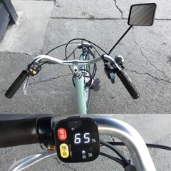 h-235△ q 岐阜発/ブリジストン/電動アシスト三輪自転車/スイングなし/3段変速/バッテリー6.0Ah/充電器なし/走行確認/現状品/管25s/ R7.11/26 △の画像