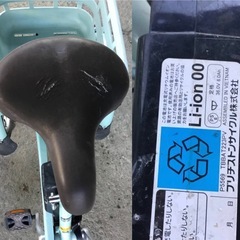 h-235△ q 岐阜発/ブリジストン/電動アシスト三輪自転車/スイングなし/3段変速/バッテリー6.0Ah/充電器なし/走行確認/現状品/管25s/ R7.11/26 △の画像