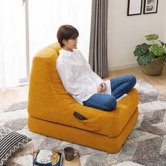 ※価格交渉可【未使用】ニトリ 積み重ねできるリラックスソファ 布張りタイプの画像