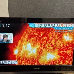 東芝　テレビ　22型　　の画像