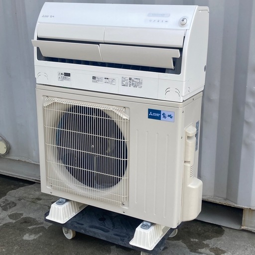 商談中】F10◇三菱 エアコン◇主に14畳◇2023年製◇霧ヶ峰◇A.I自動お掃除◇MSZ-EM4023E3S-W