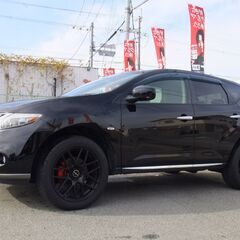 ⭕極上美！20インチアルミ装着！ムラーノ⭕ローンブラックでもOK！！審査受付中！自社ローンでは無いオートローン！関西のお店ですが全国どこでも遠方納車できます！の画像