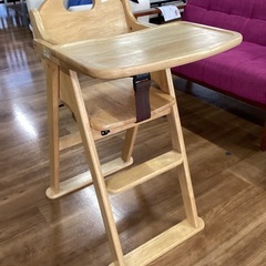 カトージ木製ベビーチェア【町田市再生家具】252501の画像