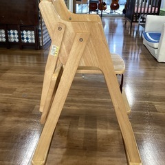 カトージ木製ベビーチェア【町田市再生家具】252501の画像