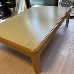 こたつ机　こたつ布団の画像