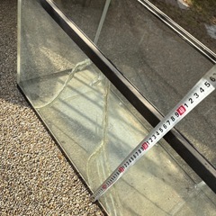 水槽　ヒビありの画像