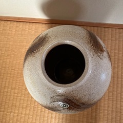 信楽焼　花瓶　壺の画像