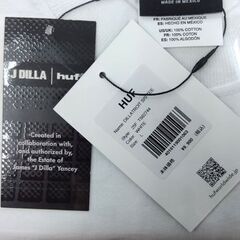 未使用品 HUF Tシャツ Lサイズ J DILLA S/S TEE ホワイト メンズ ハフ 25F TS02744 札幌市 中央区 南12条の画像