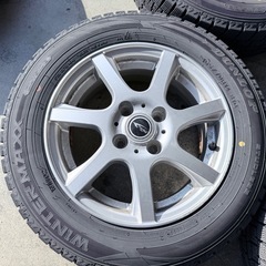 165/70R14 ヴィッツ外し 2022年製造 残約7ミリ ダンロップ165/70/14の画像