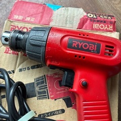 電動ドリル　リョービの画像