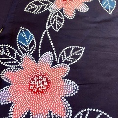 藍染浴衣　帯　セットの画像