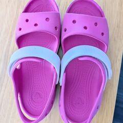 【Crocs J3 21cm 】キッズサンダルの画像