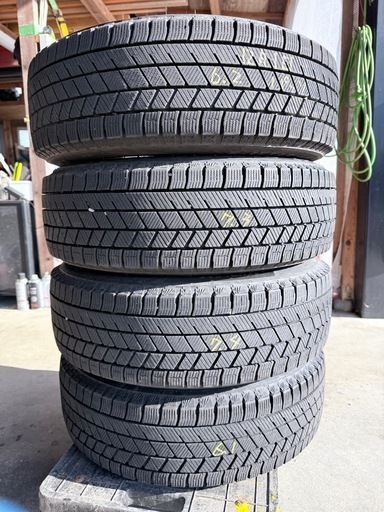 165/65R14 BS/VRX3 ホイル付き　2021年製造 パッソ外し