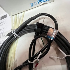 未使用品 アサヒ 自己温度制御型 水道凍結防止器 AK型 AKS-6 100V専用 54W 発熱線長さ6m 箱入 発熱動作確認済み ①の画像