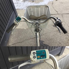 h-237△ q 岐阜発/パナソニック/電動アシスト自転車/ 26インチ/ 3段変速/バッテリー10Ah/ 充電器なし/ 走行確認/ 現状品/ 管15s/R7.11/27 △の画像