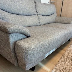 【引取り先が決まりました】ソファ　3人掛けの画像