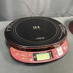 【動作保証あり】KOIZUMI コイズミ 2019年 KIH-1411-R IHグリルなべ 平面 波形 プレート付【管理KRK1150】の画像