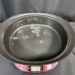 【動作保証あり】KOIZUMI コイズミ 2019年 KIH-1411-R IHグリルなべ 平面 波形 プレート付【管理KRK1150】の画像