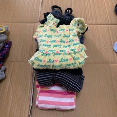 交換🉑子供服　約70着　女の子　半袖　長袖　まとめてお得の画像