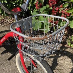 【点検/整備渡し】 補助輪可 16インチ 赤 幼児 子供 自転車の画像