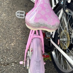 幼児用自転車　16インチ　ディズニープリンセスの画像