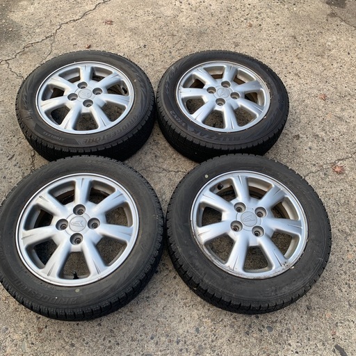 155/65R14ダイハツ純正ブリヂストンVRX2　4本中古