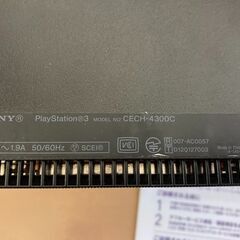 【美品】SONY PlayStation 3 CECH-4300C 500GB 本体の画像