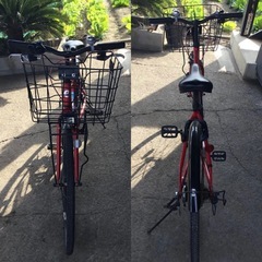 h-238△ q 岐阜発/ ブリジストン/ SCHLEIN/ 26インチ/ 7段変速/ 自転車/ ママチャリ/ 鍵あり/ 走行確認/ 現状品/ o/ R7.11/27 △の画像