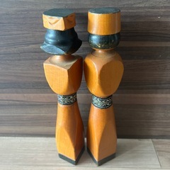 木製彫刻 人形の画像