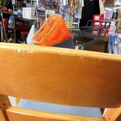 使用感あり モイス ダイニングチェア 回転式 幅54.5cm 木製 肘付き 家具 椅子 イス いす 苫小牧西店 の画像