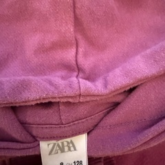 ZARA キッズパーカー　128cm 8Yの画像