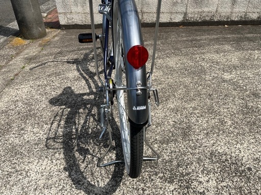 クリーム BAA-O 26インチ 6段変速 シティサイクル ママチャリ 自転車
