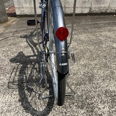 クリーム BAA-O 26インチ 6段変速 シティサイクル ママチャリ 自転車の画像