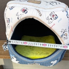 ペットパラダイス ペットハウス カドラーベッド スヌーピー　の画像