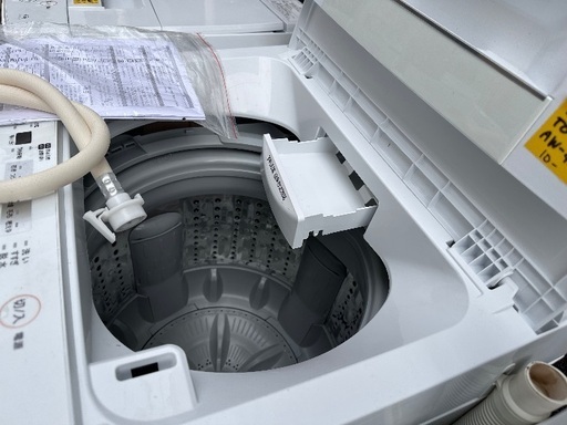 ?洗濯機番号103 TOSHIBA 2025年製 7kg 大阪府内全域配達無料 設置動作確認込み 保管場所での引取は値引きします