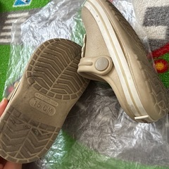 15cm子供靴クロックスの画像