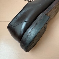 16_ORANGE ROOM黒シューズ25.5cmの画像