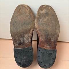 16_ORANGE ROOM黒シューズ25.5cmの画像