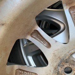 155/65R13スタッドレス＋アルミ中古4本セットの画像