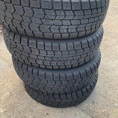 155/65R13スタッドレス＋アルミ中古4本セットの画像