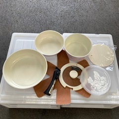 鍋セット　アイリスオーヤマの画像