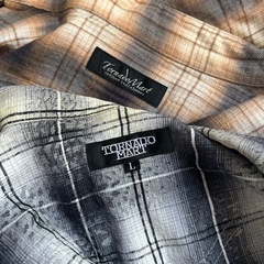 ★トルネードマート★ネルシャツ★2枚セット★の画像