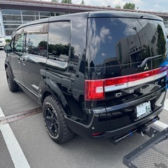 車中泊デリカd5カスタムの画像