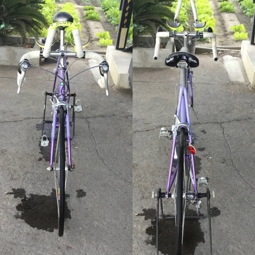 h-239△ q 岐阜発/ パナソニック/ ロードバイク/ 2×8段変速/ 自転車/ 走行確認/ Rギヤ変速不可/ 現状品/ 管10u/ R7.11/20 △