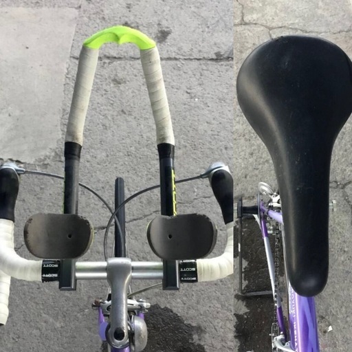 h-239△ q 岐阜発/ パナソニック/ ロードバイク/ 2×8段変速/ 自転車/ 走行確認/ Rギヤ変速不可/ 現状品/ 管10u/ R7.11/20 △