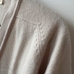 05_MEN'S BIGI ピンクベージュ カーディガンの画像