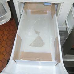 ID 163170　パナソニック６ドア　550L　２０１８年製　自動製氷NG　チルド室ヒビあり　NR-F502F-Sの画像